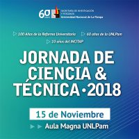 UNLPam – Jornada de Ciencia y Técnica 2018