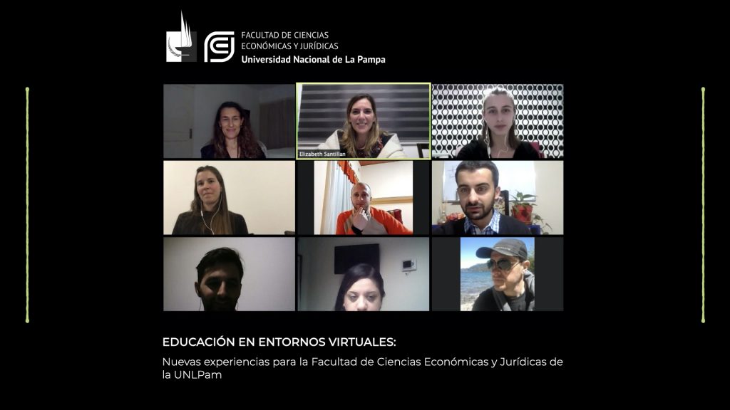 Educación en entornos virtuales: nuevas experiencias para la Facultad.