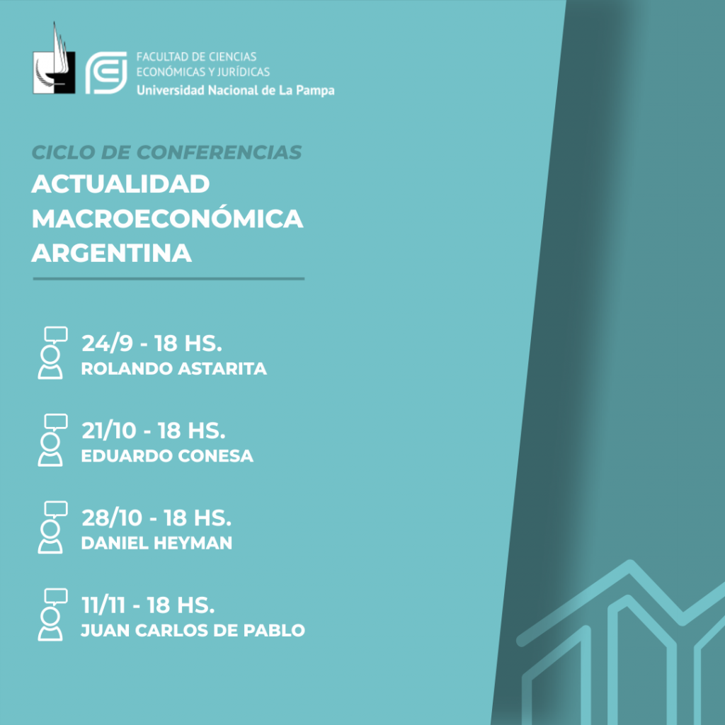 Ciclo de conferencias virtuales sobre la actualidad macroeconómica argentina
