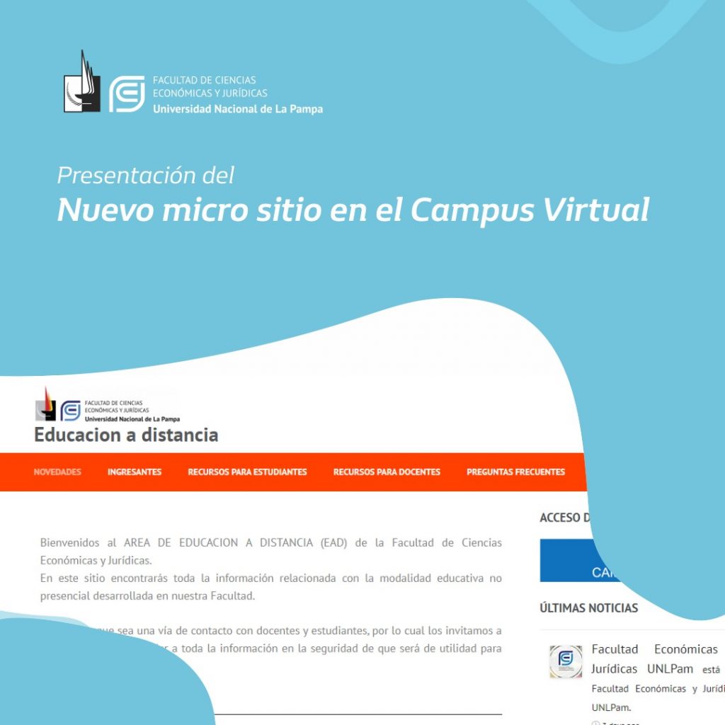 Nuevo micro sitio del Campus Virtual