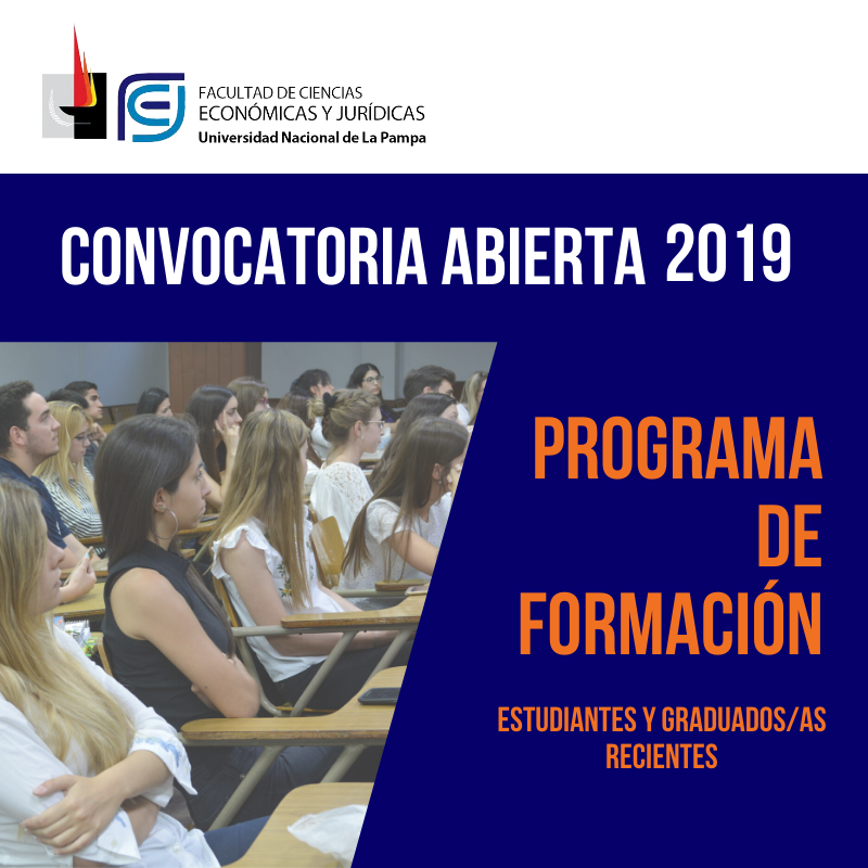 Convocatoria Abierta a Programa de Formación