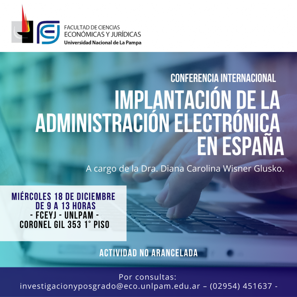 Conferencia internacional: «Implantación de la Administración Electrónica en España»