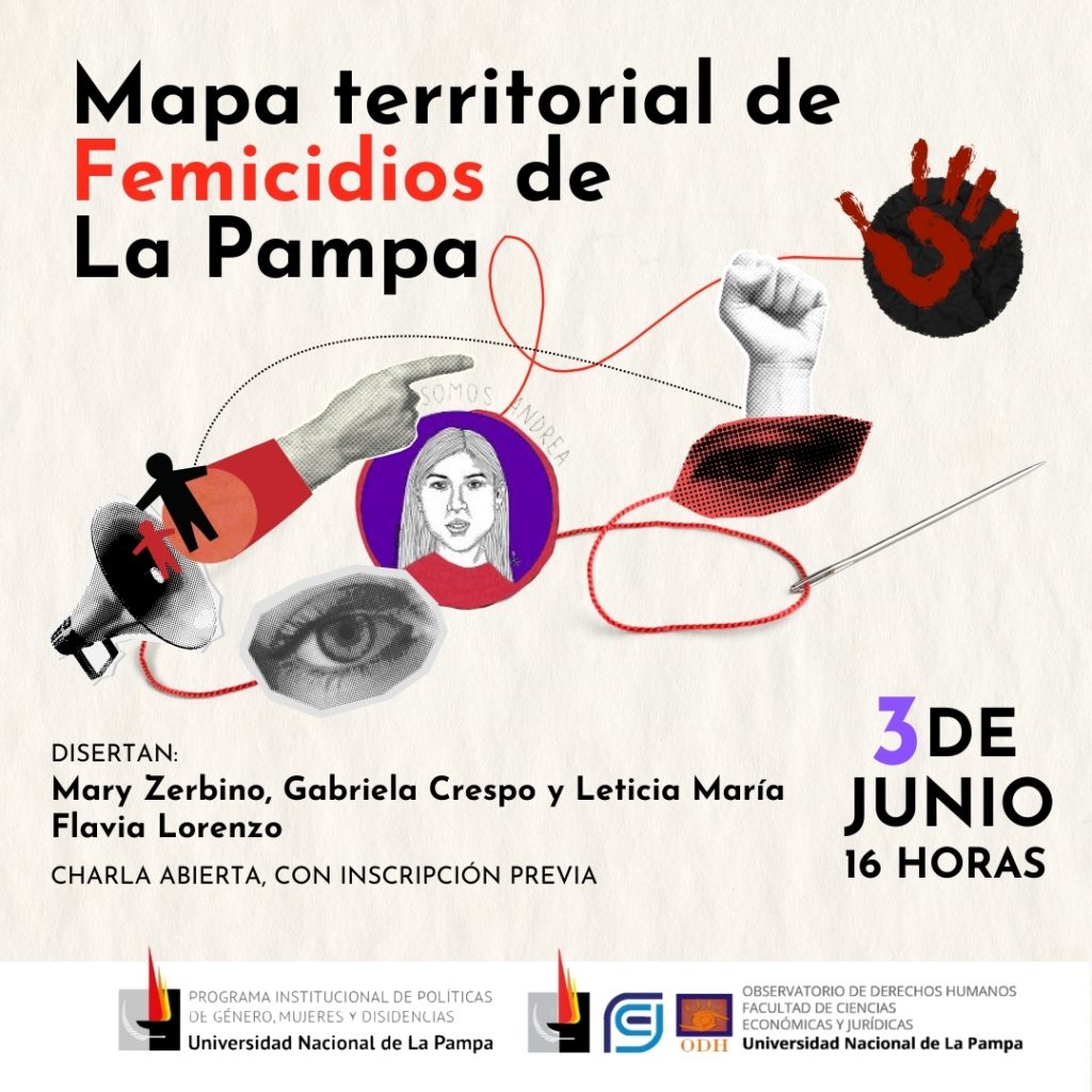 Presentarán mapa de Femicidios de La Pampa