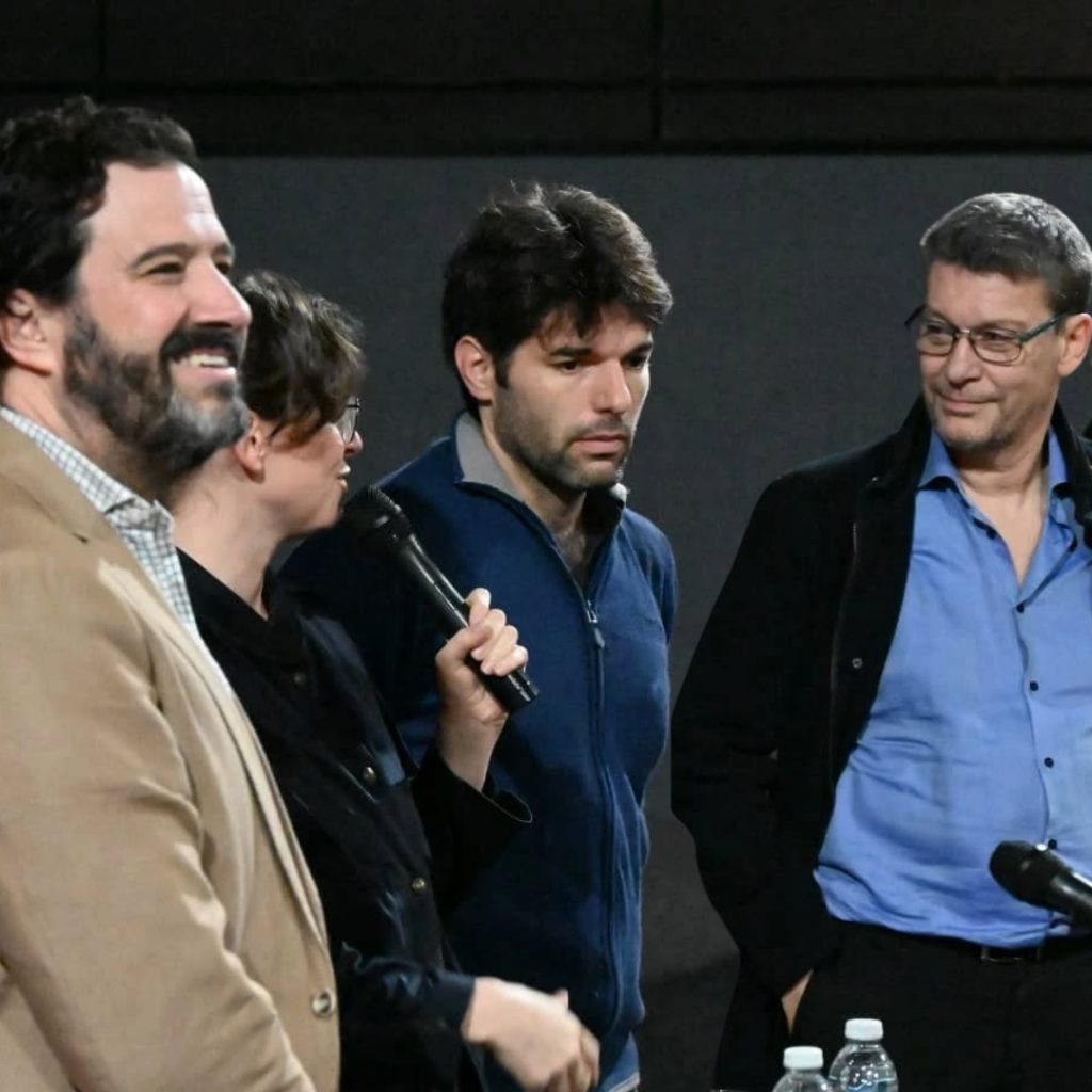 Se proyectó «Puán» con cine debate y la presencia de sus directores