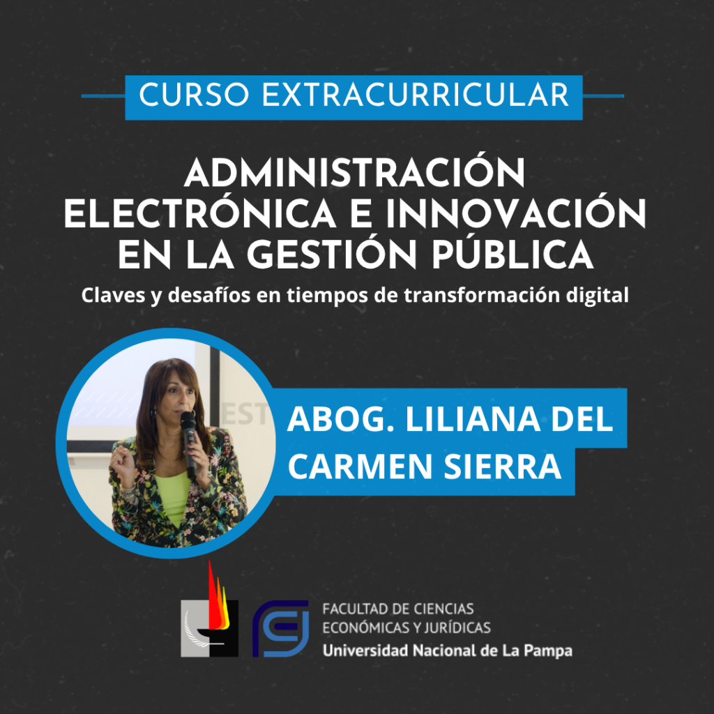 Curso Extracurricular «Administración Electrónica e Innovación en la Gestión Pública»